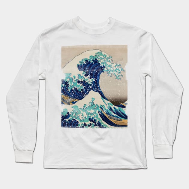 Big wave Long Sleeve T-Shirt by maxha